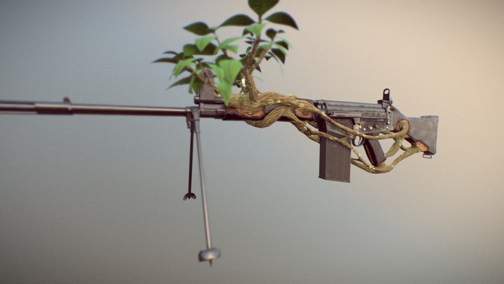 L1A1 RAT-D 3D Model