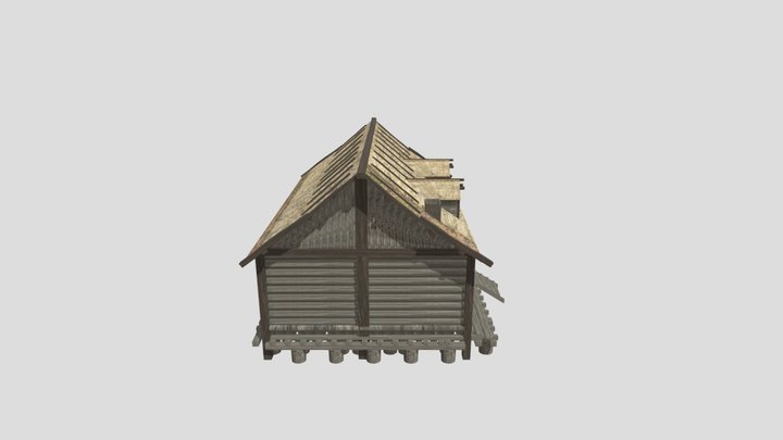 Log_cabin 3D Model