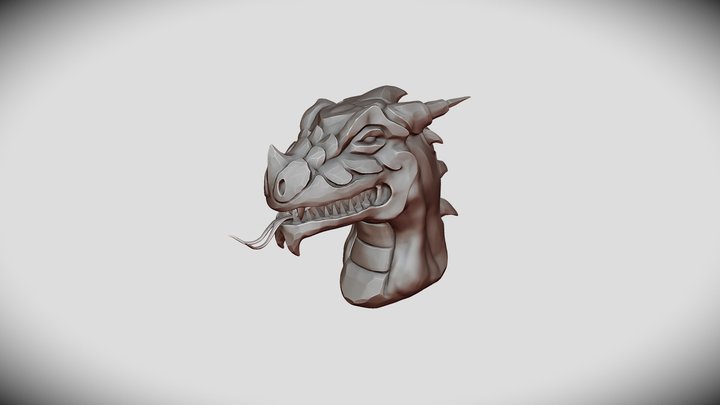 Dragon head 3D Model