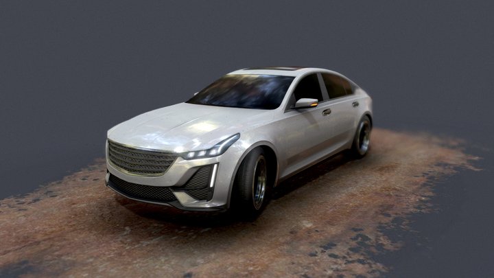 Vehicle CT5 3D Model