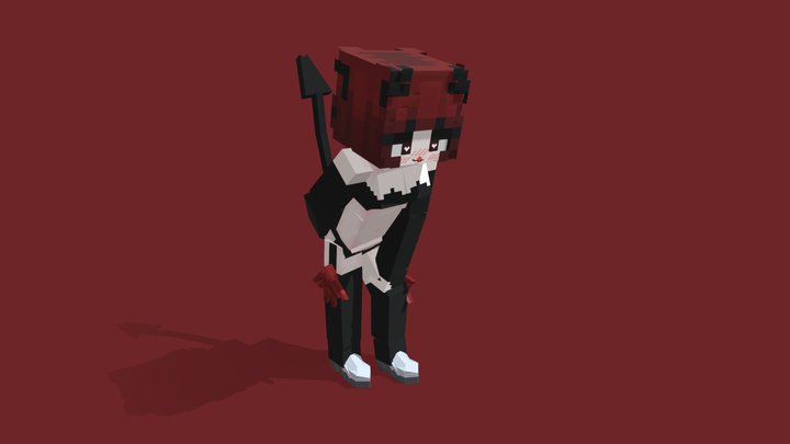 Minecraft succubus 3D Model