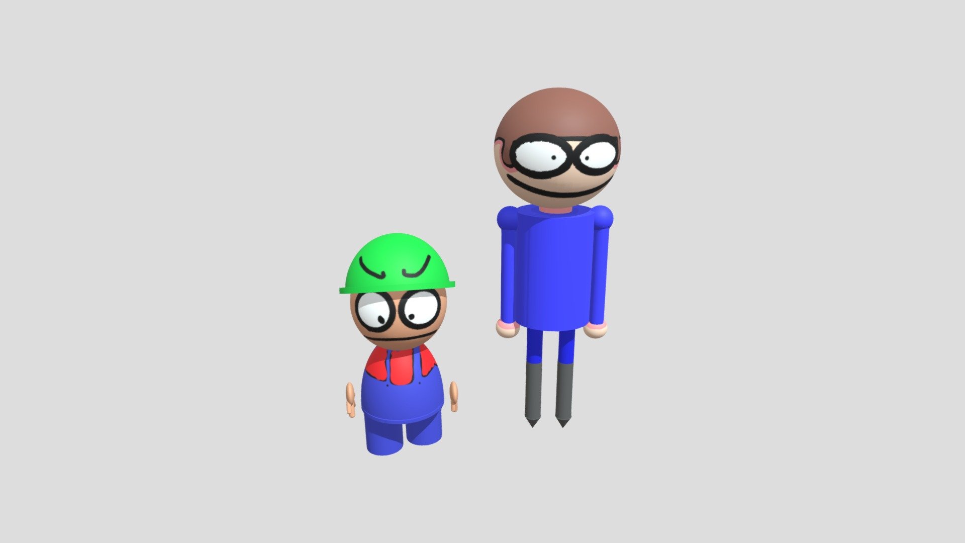 Dave and bambi - 3D model by TIKY667r [20a4eb7] - Sketchfab