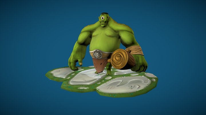 Cyclops 3D Model