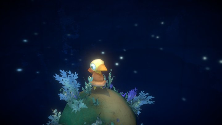鳥鳥星球 bird planet 3D Model