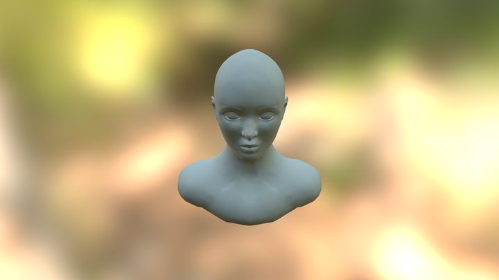 Glowa - sculpt 3D Model