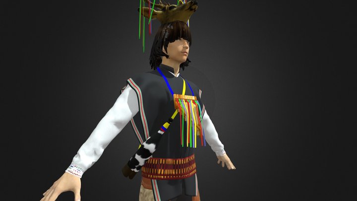 Personaje Kulta Tukushka 3D Model