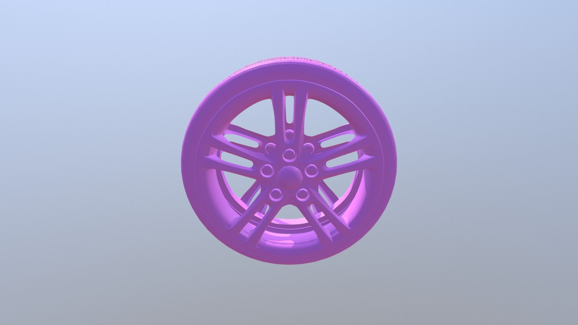 Wheel - 3D model by jaansie [20a744f] - Sketchfab