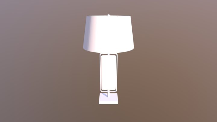 SK Table Lamp 3D Model