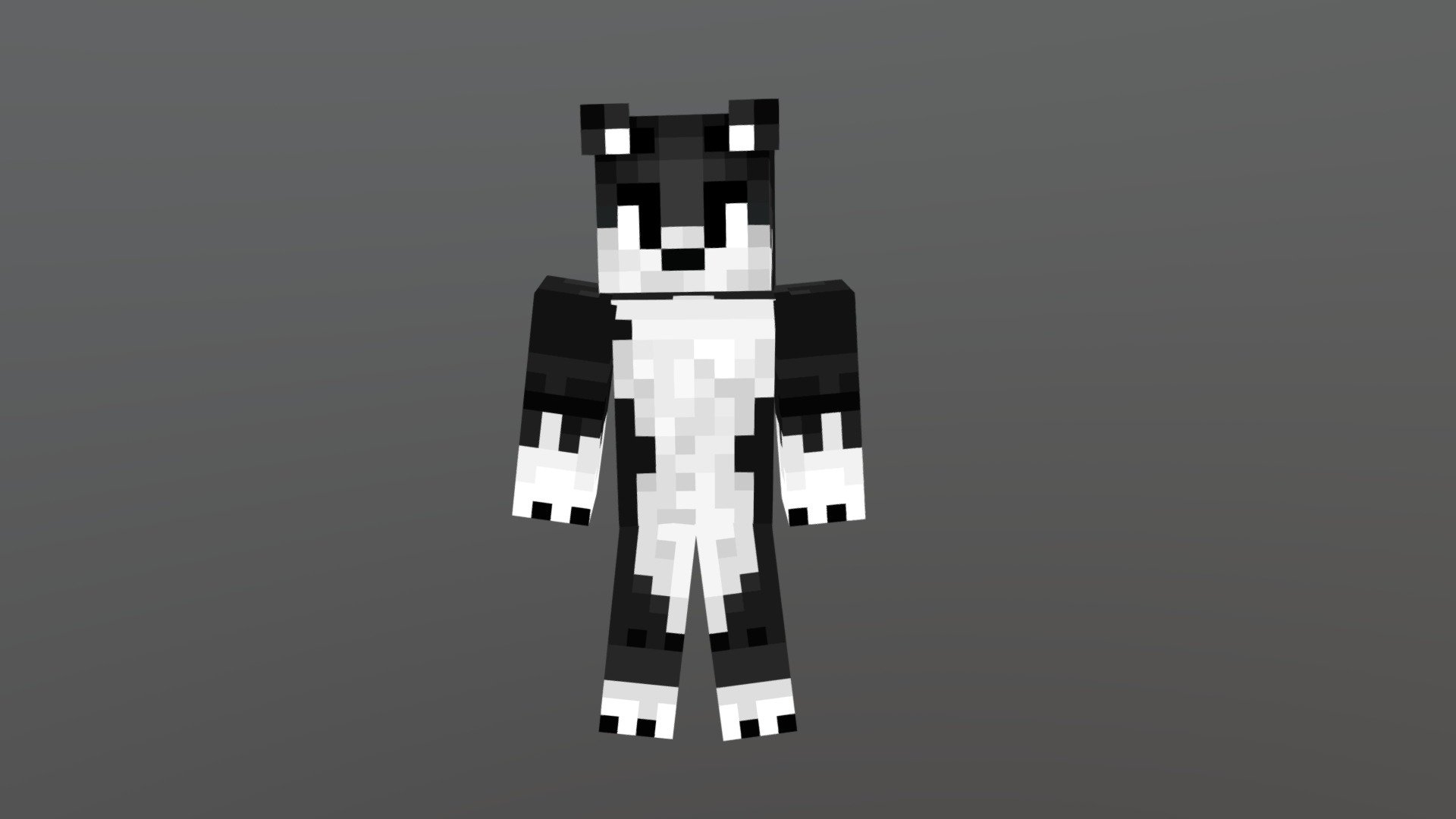 minecraft wolf skin - Download Free 3D model by U.A.C.WAD