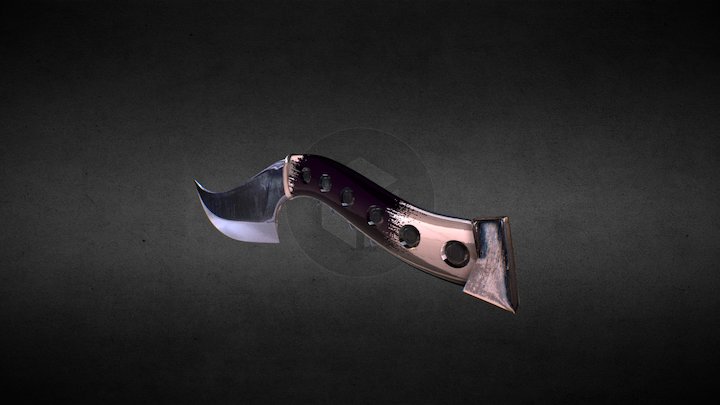 Knife 3D Model