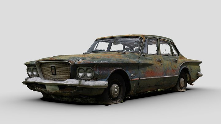 Plymouth Valiant (Raw Scan) 3D Model