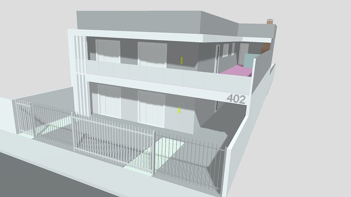 RESIDÊNCIA/COMÉRCIO FÁTIMA 3D Model