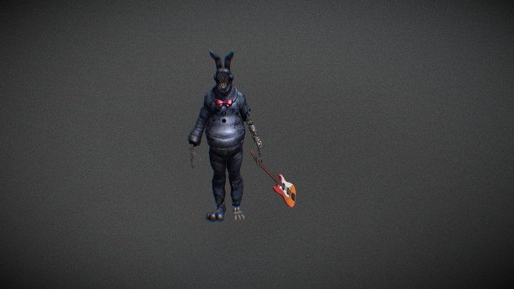JR's Withered Bonnie 3D Model