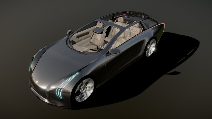 Lancia Meridian 3D Model