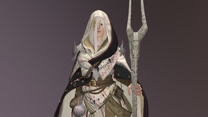lllezra 3D Model