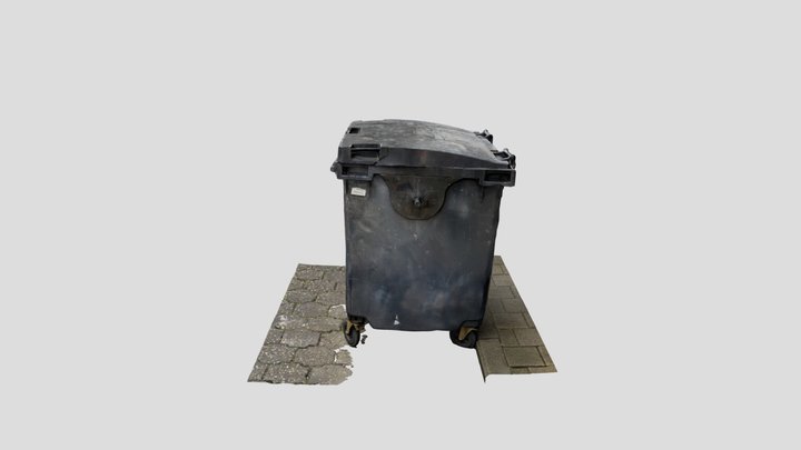 Urban bin 3D Model
