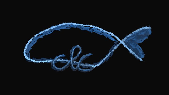 LMU Christian Life Community Fish 3D Model