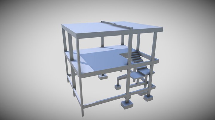 Estrutural lar Espirita 3D Model