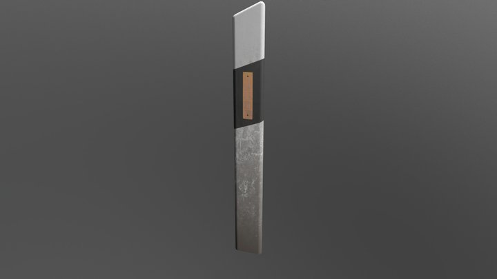 Leitpfosten 3D Model