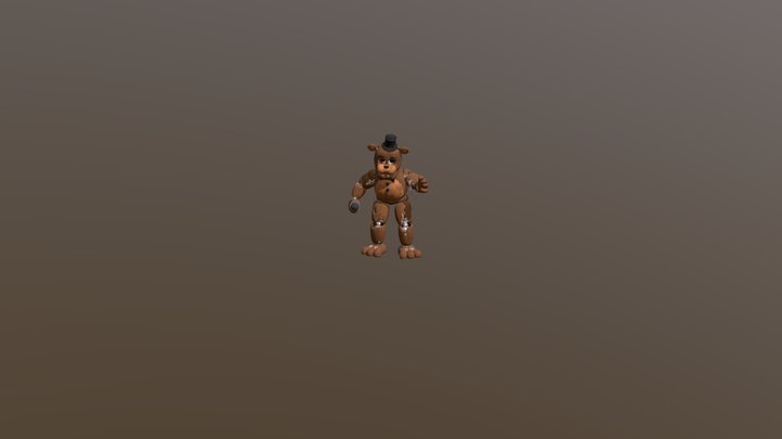 Withered_ Freddy - forsaken ar 3D Model