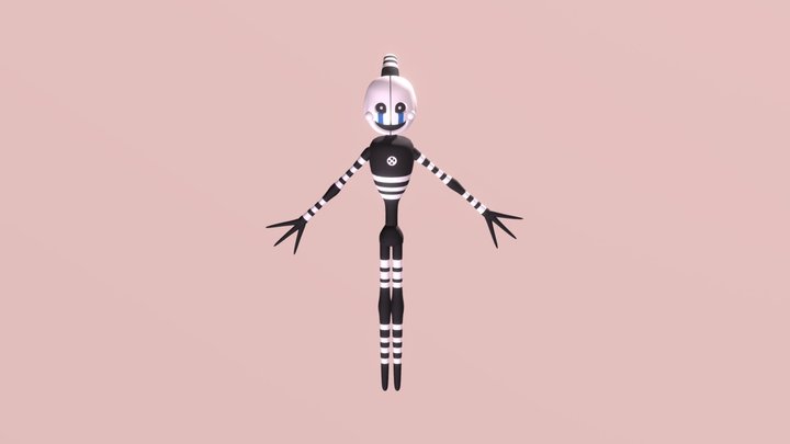 Security Puppet V2 3D Model