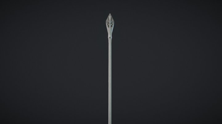 Gandalf The White Staff 3D Model