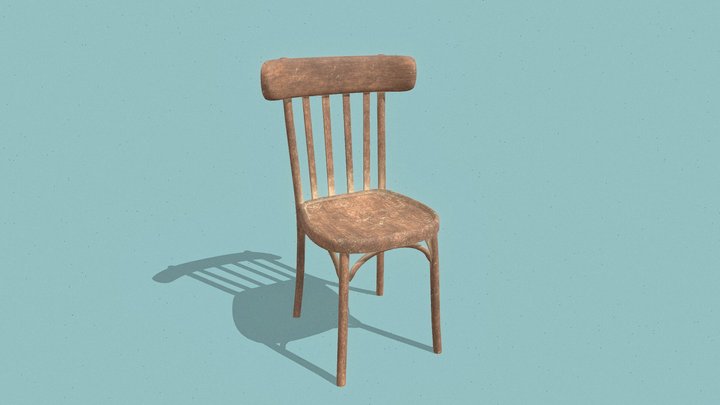 Chair USSR 3D Model