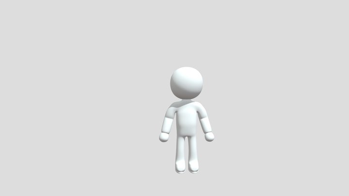 Stickman 3D Model