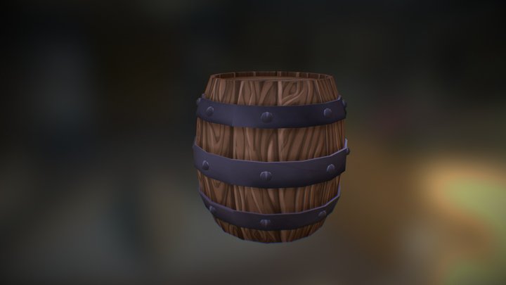 Barrel 3D Model