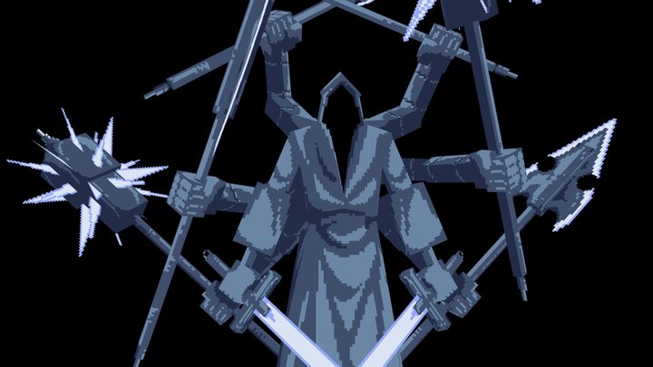 Kandiaru / Architect (Solo Leveling) - Minecraft 3D Model