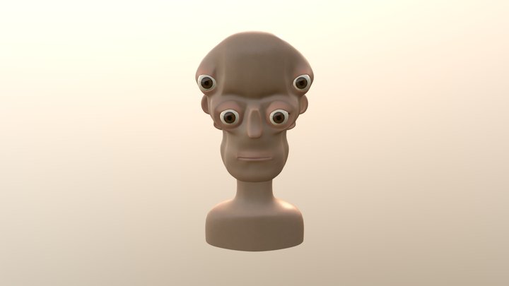Weird little creature 3D Model