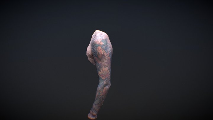Tattoo scan 3D Model