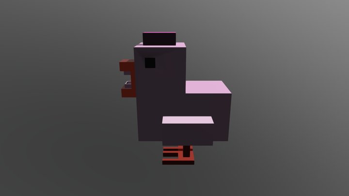Duck - CrossyRoad 3D Model