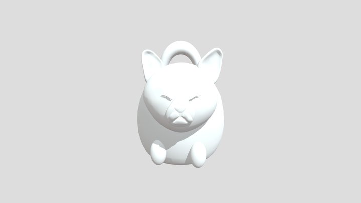 Cat Ozzy 3D Model