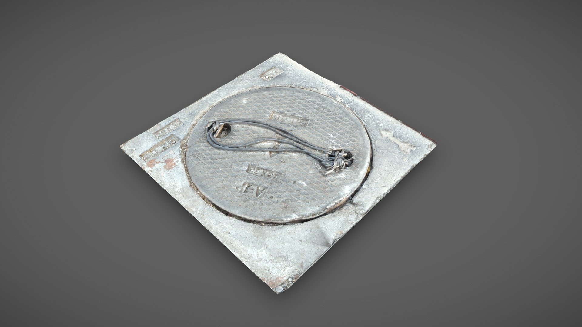 Sewer Lid Photoscan