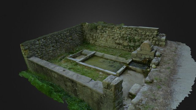 lavoir de Saint-Geniez 3D Model