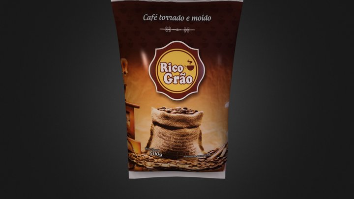 Café Rico Grão 3D Model