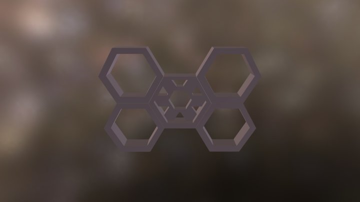 Hexagons 3D Model
