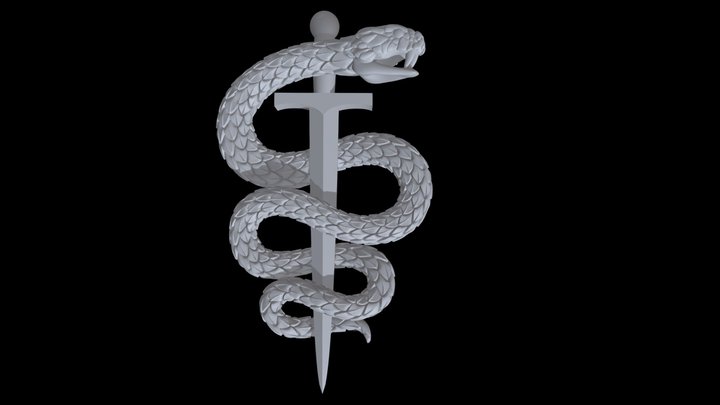 snake 3D Model
