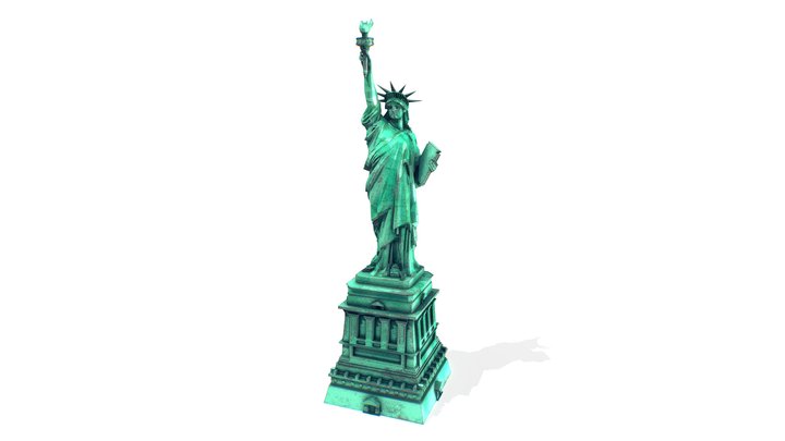 Liberty Statue - Estatua de la Libertad 3D Model
