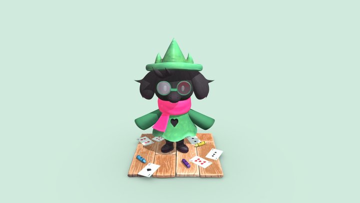 Ralsei 3D Model