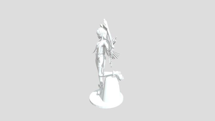 BLOSSOM - POWER TOUGH GIRL 3D Model