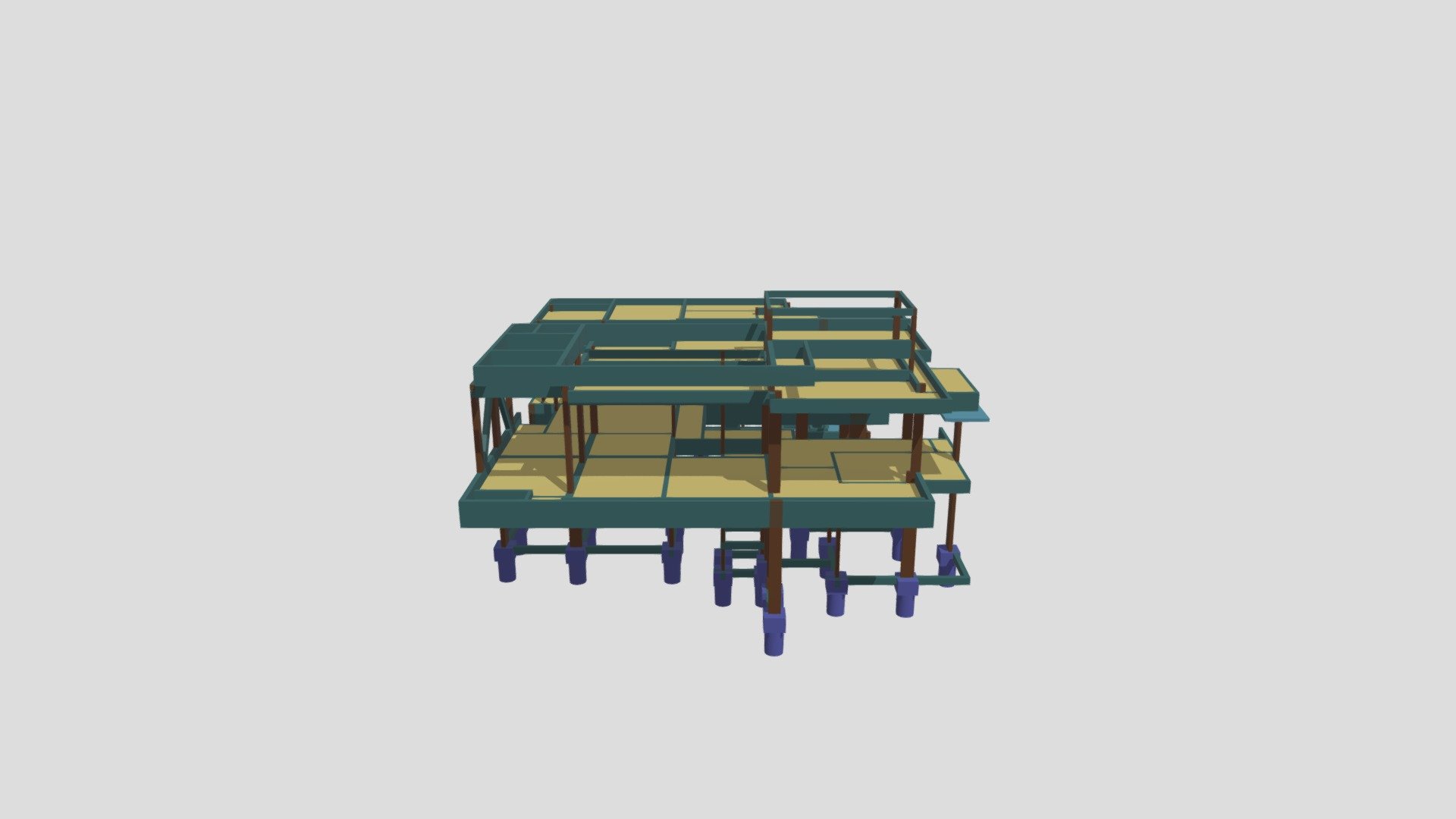 Modelo 3D Residência JS - Alphaville II
