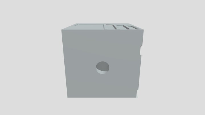 Cube Model Oliver Hodgskin 3D Model
