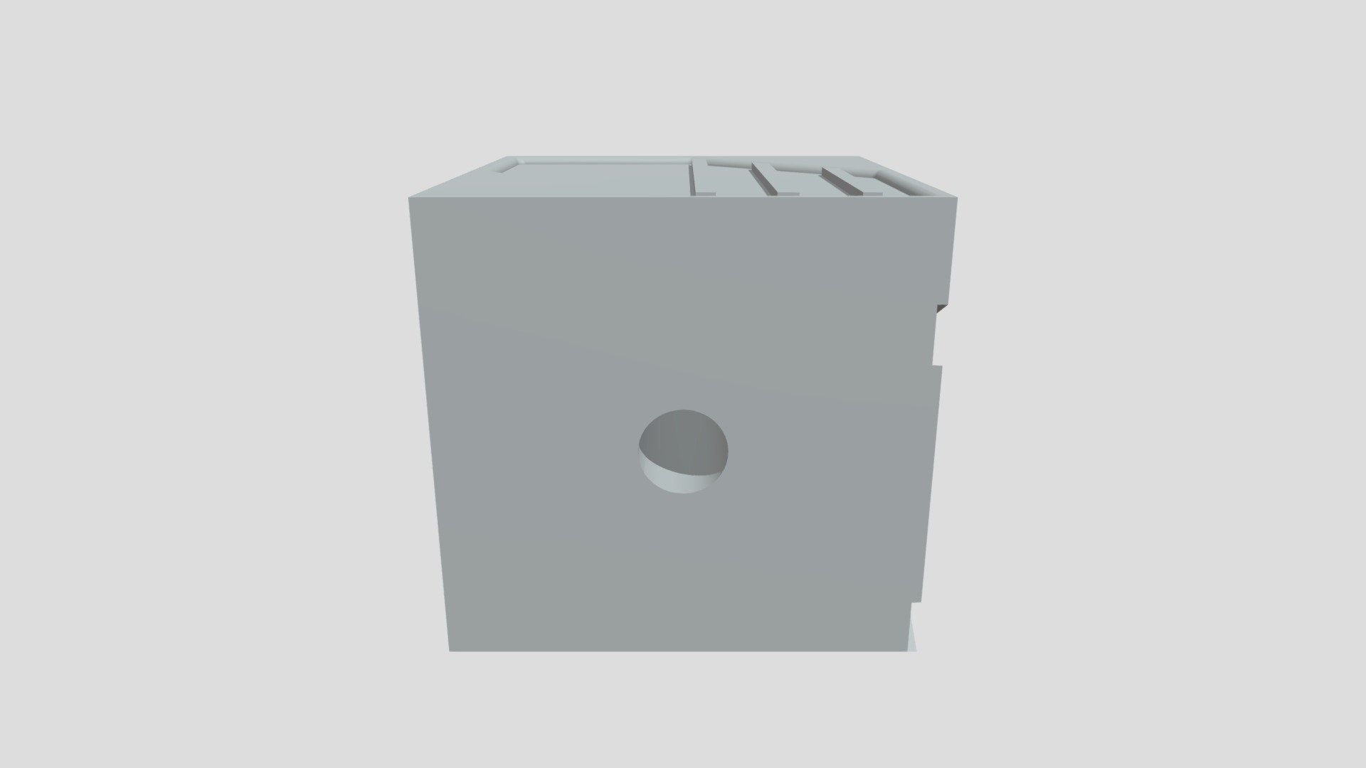 Cube Model Oliver Hodgskin