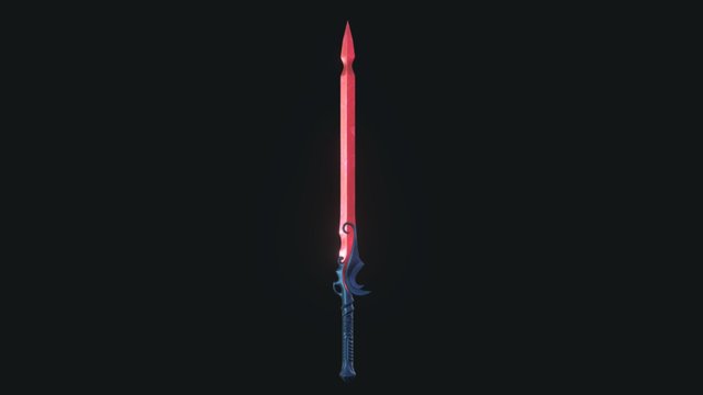 Magic Sword 3D Model