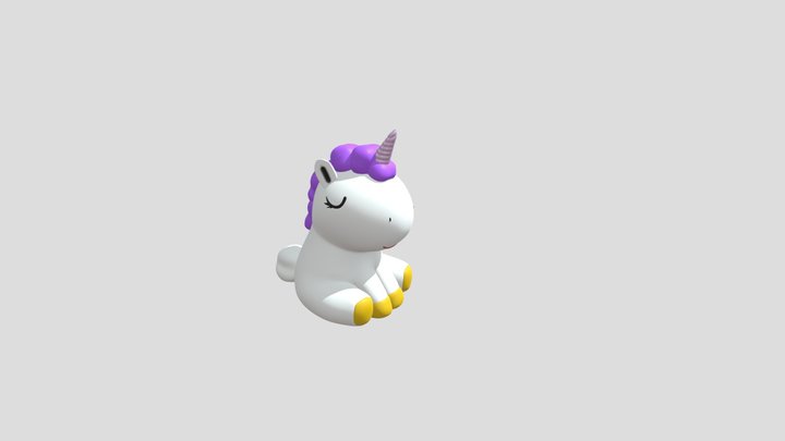 unicorn toy 3D Model