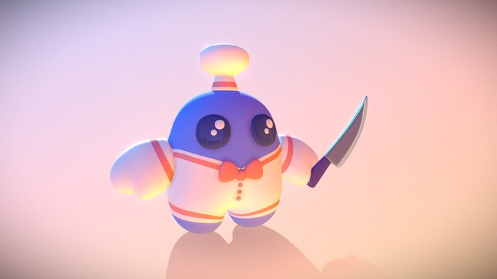 Culinary Quest Player 3D Model