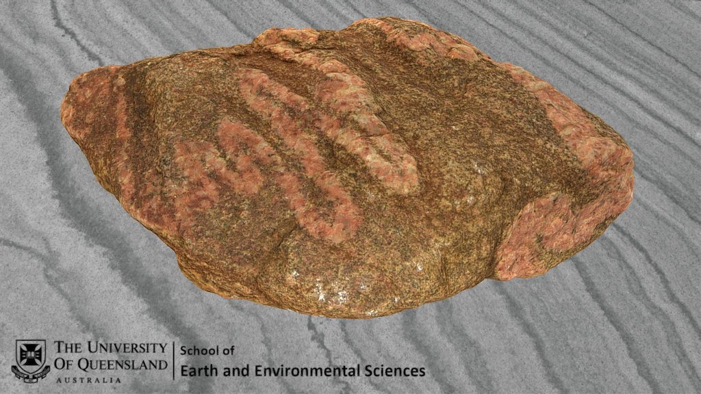 Ptygmatic Folding in Migmatite 3D model by nate_siddle (nate_sid