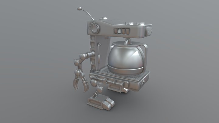 DESOLATE HOPE - COFFEE BOT 3D Model